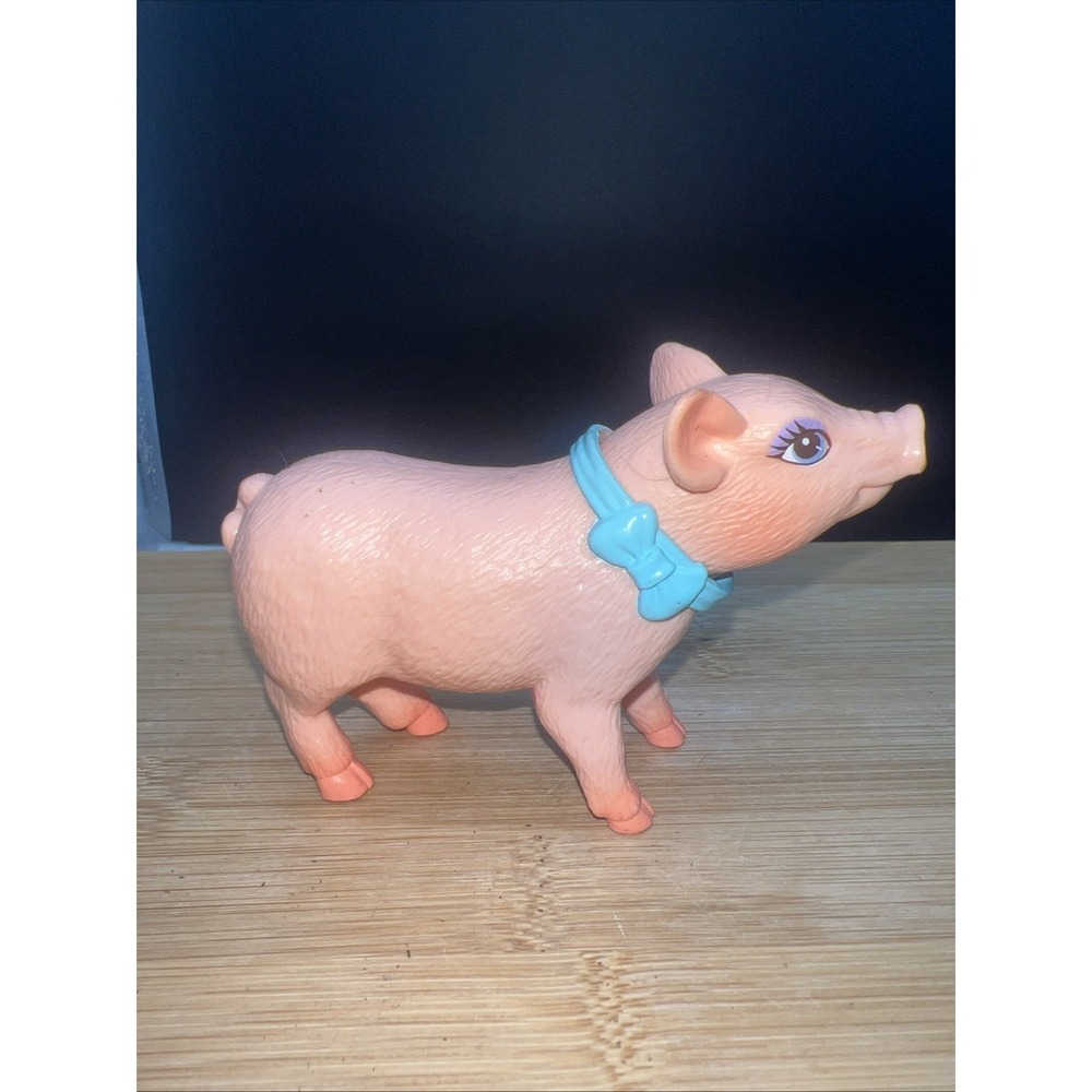 Vtg 1997 Mattel Barbie Magical Pet CHARLOTTE THE PIG Stable Friends of Nibbles